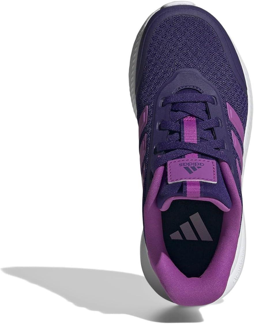 imageadidas Kids XPLR Path Elastic Lace ampamp Strap ShoesCollegiate PurplePurple BurstWhite