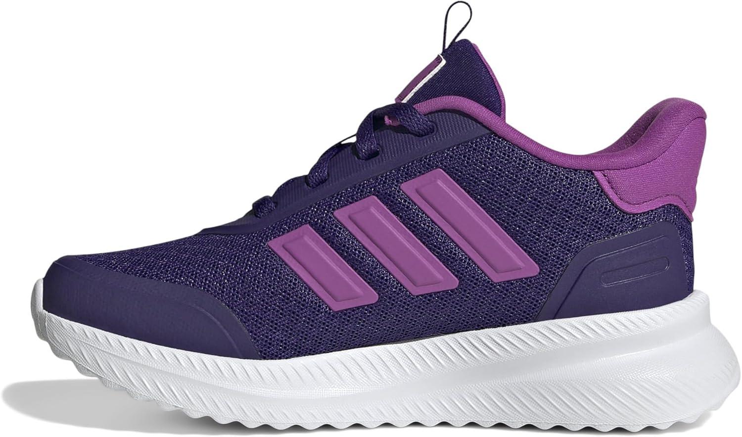 imageadidas Kids XPLR Path Elastic Lace ampamp Strap ShoesCollegiate PurplePurple BurstWhite