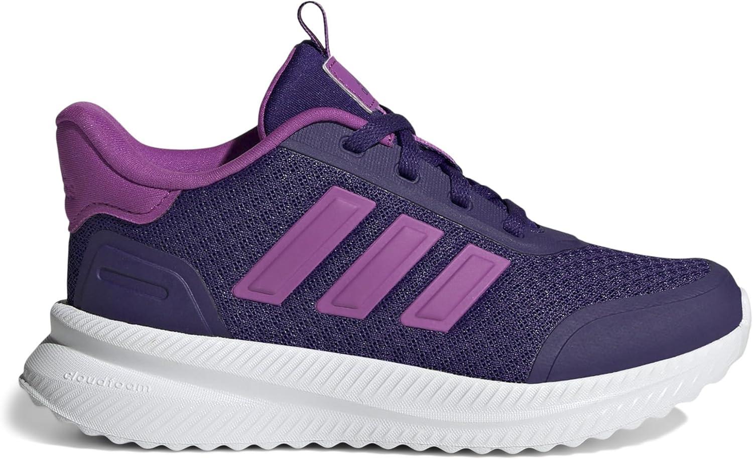 imageadidas Kids XPLR Path Elastic Lace ampamp Strap ShoesCollegiate PurplePurple BurstWhite