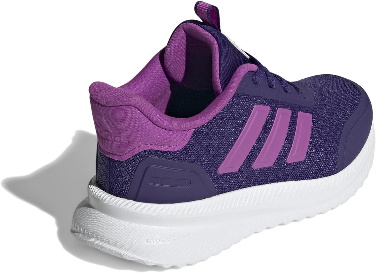 imageadidas Kids XPLR Path Elastic Lace ampamp Strap ShoesCollegiate PurplePurple BurstWhite