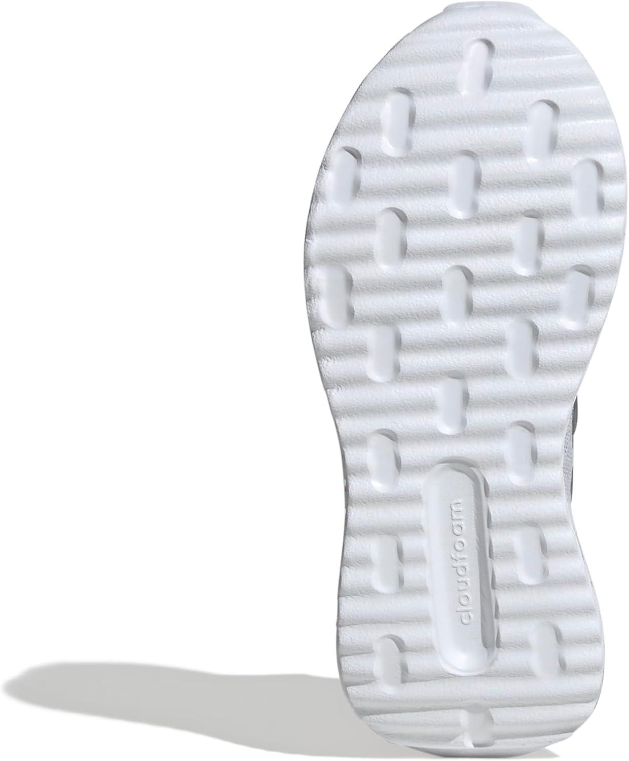 imageadidas Kids XPLR Path Elastic Lace ampamp Strap ShoesDash GreySilver MetallicShock Pink