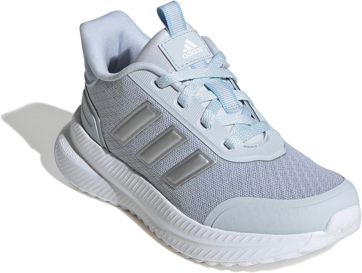imageadidas Kids XPLR Path Elastic Lace ampamp Strap ShoesHalo BlueSilver MetallicBlue