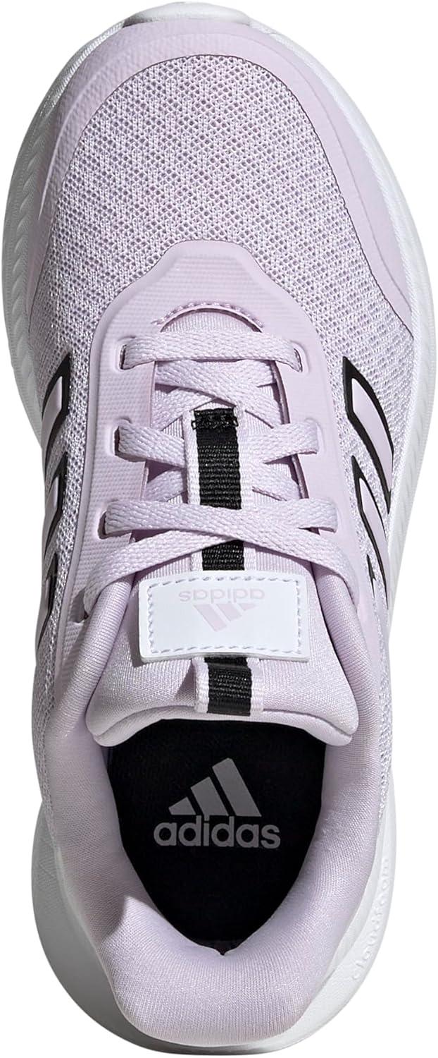 imageadidas Kids XPLR Path Elastic Lace ampamp Strap ShoesIce LavenderBlackDash Grey