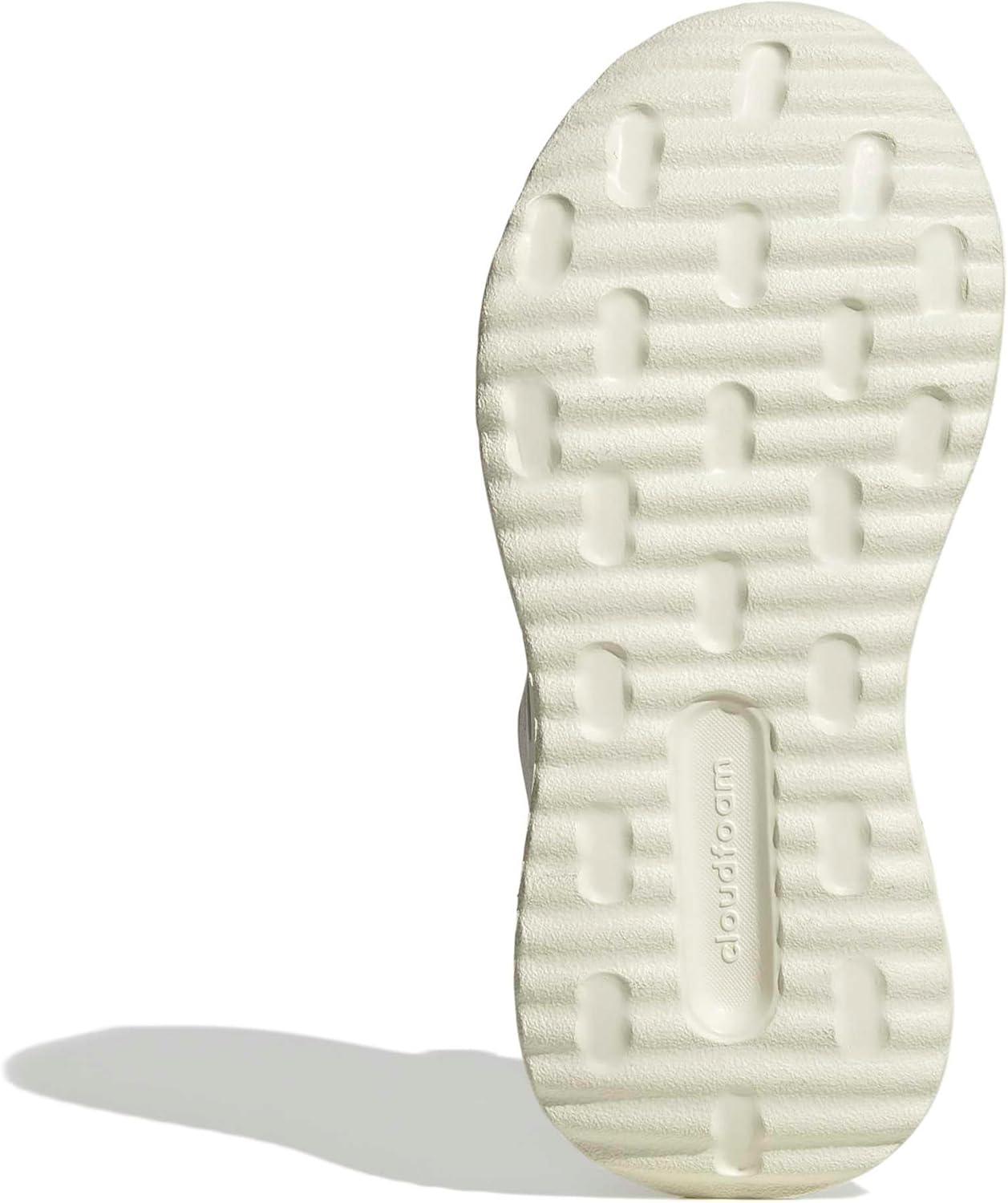 imageadidas Kids XPLR Path Elastic Lace ampamp Strap ShoesOff WhiteCollegiate GreenCollegiate Green