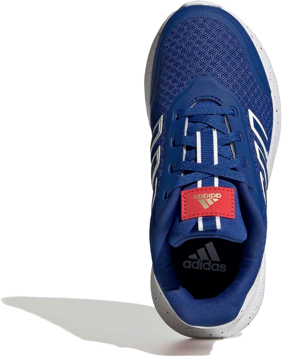 imageadidas Kids XPLR Path Elastic Lace ampamp Strap ShoesTeam Royal BlueWhiteSemi Lucid Red