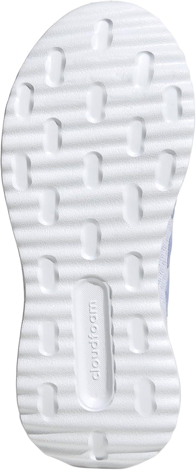 imageadidas Kids XPLR Path Elastic Lace ampamp Strap ShoesWhiteViolet ToneClear Pink