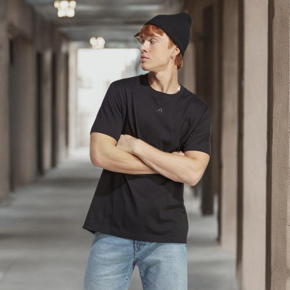 imageadidas Mens ALL SZN Loose TShirtBlack 2023