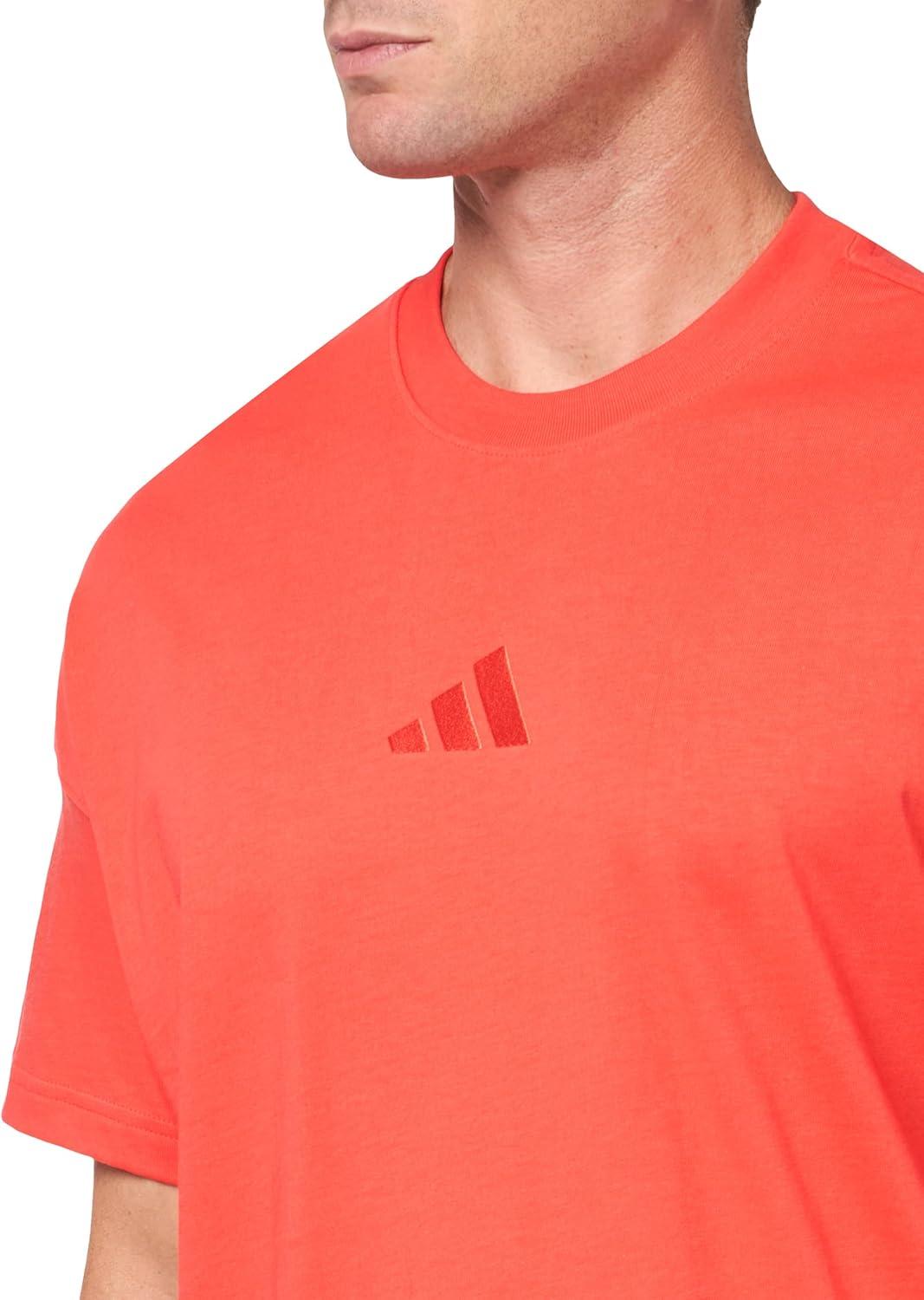 imageadidas Mens ALL SZN Loose TShirtBright Red
