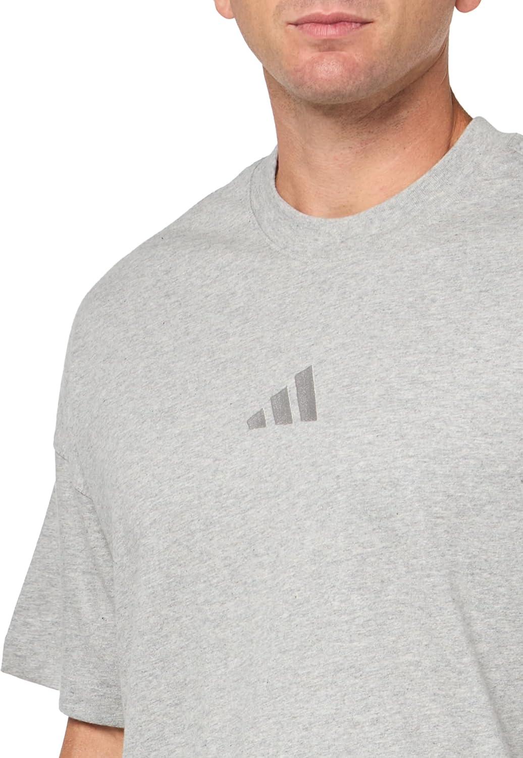 imageadidas Mens ALL SZN Loose TShirtMedium Grey Heather