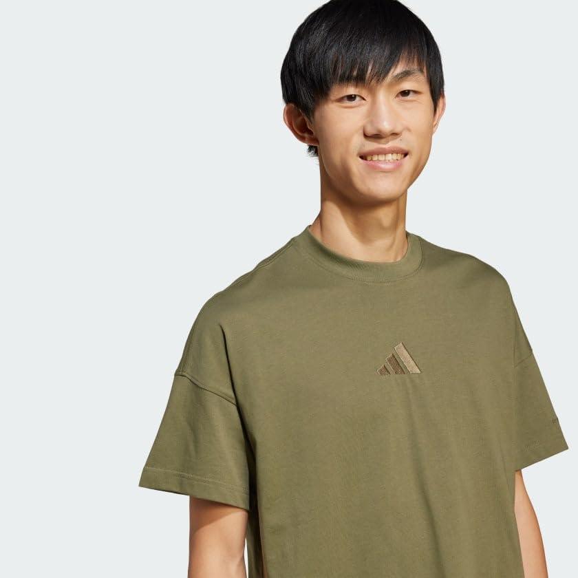 imageadidas Mens ALL SZN Loose TShirtOlive Strata
