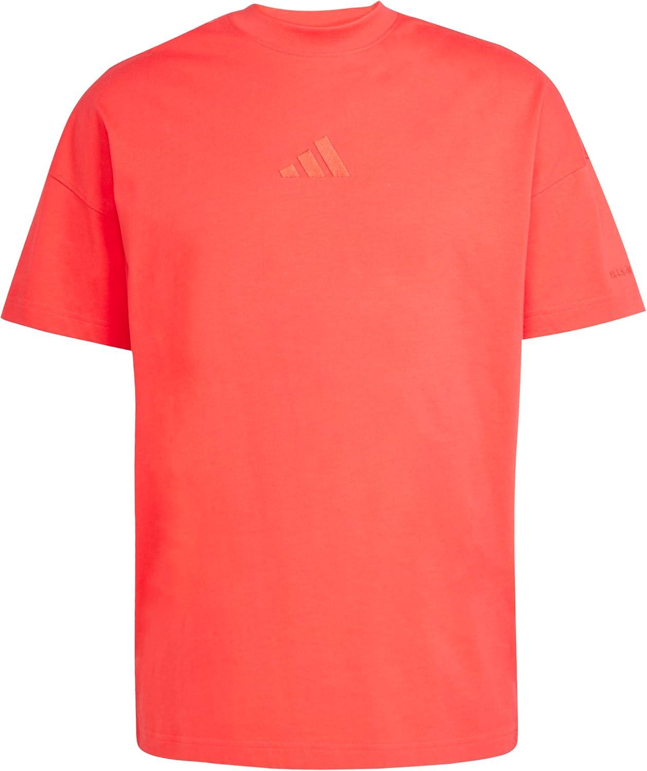 imageadidas Mens ALL SZN Loose TShirtPure Ruby
