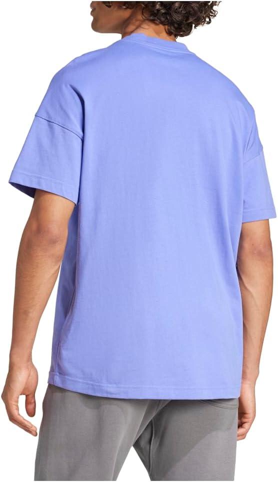 imageadidas Mens ALL SZN Loose TShirtSemi Cobalt Blue