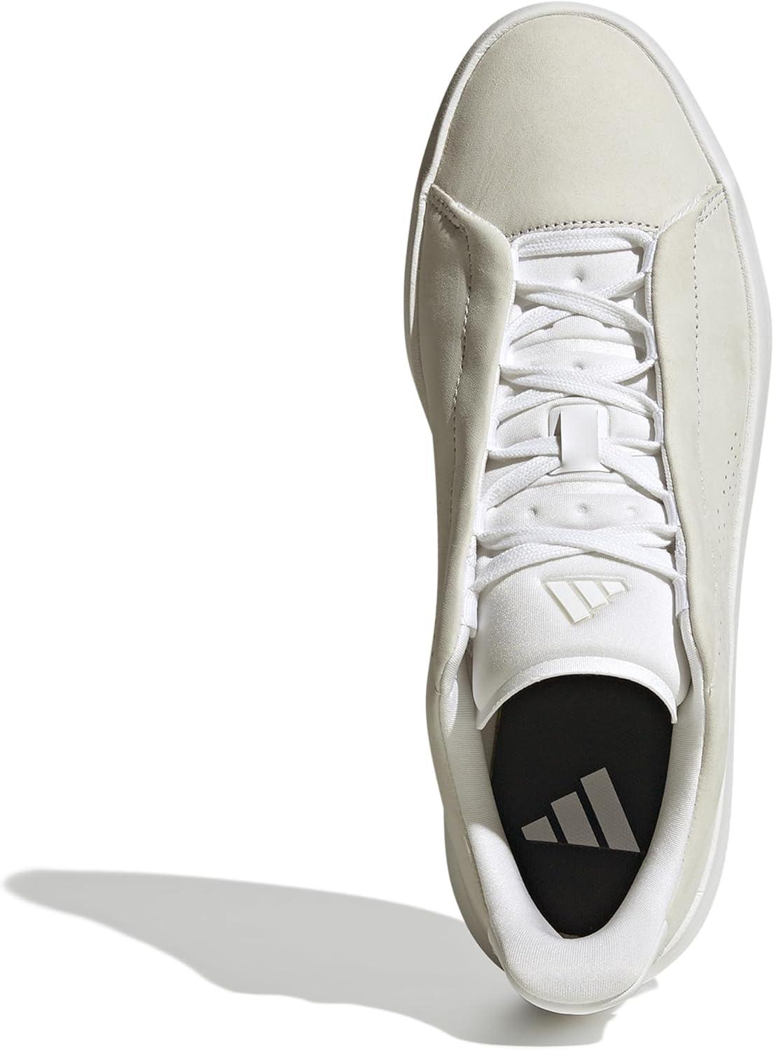 imageadidas Mens Acesmash Fashion SneakersBeigeWhiteWhite