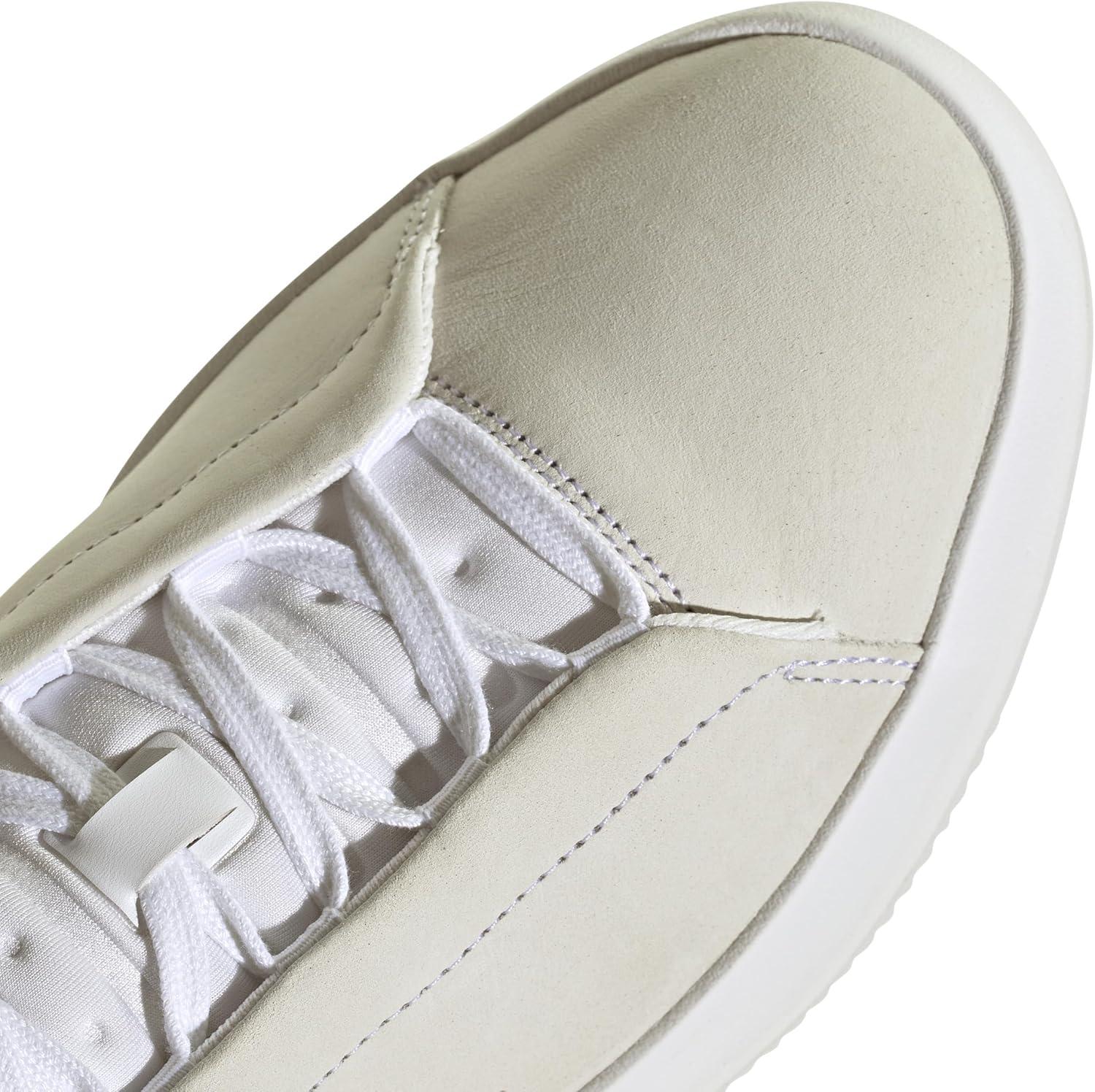 imageadidas Mens Acesmash Fashion SneakersBeigeWhiteWhite