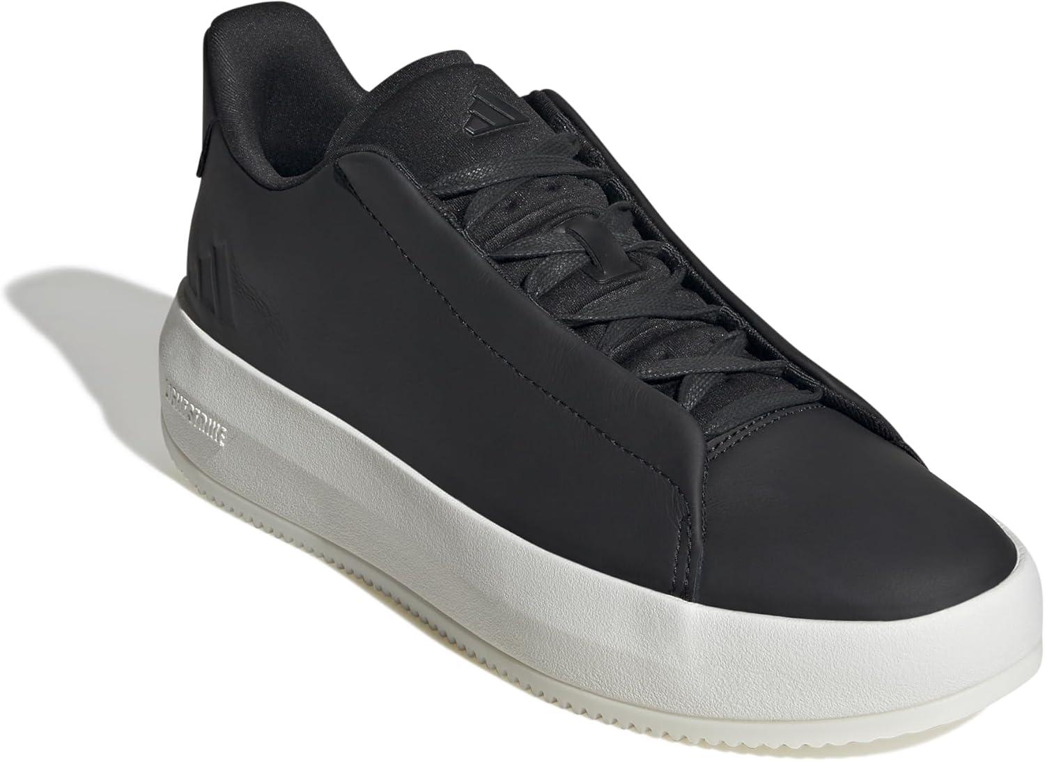 imageadidas Mens Acesmash Fashion SneakersBlackBlackWhite