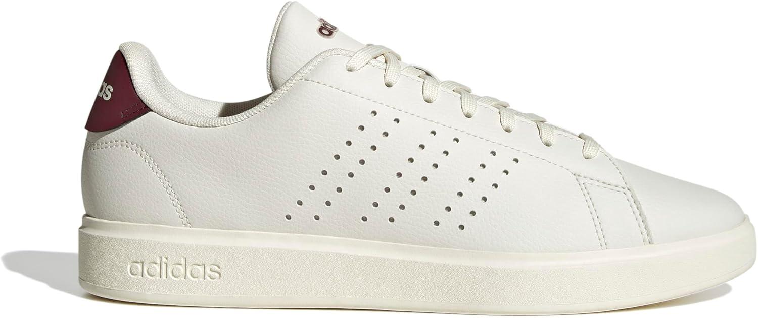 imageadidas Mens Advantage 20 Tennis ShoesOff WhiteOff WhiteAurora Ruby