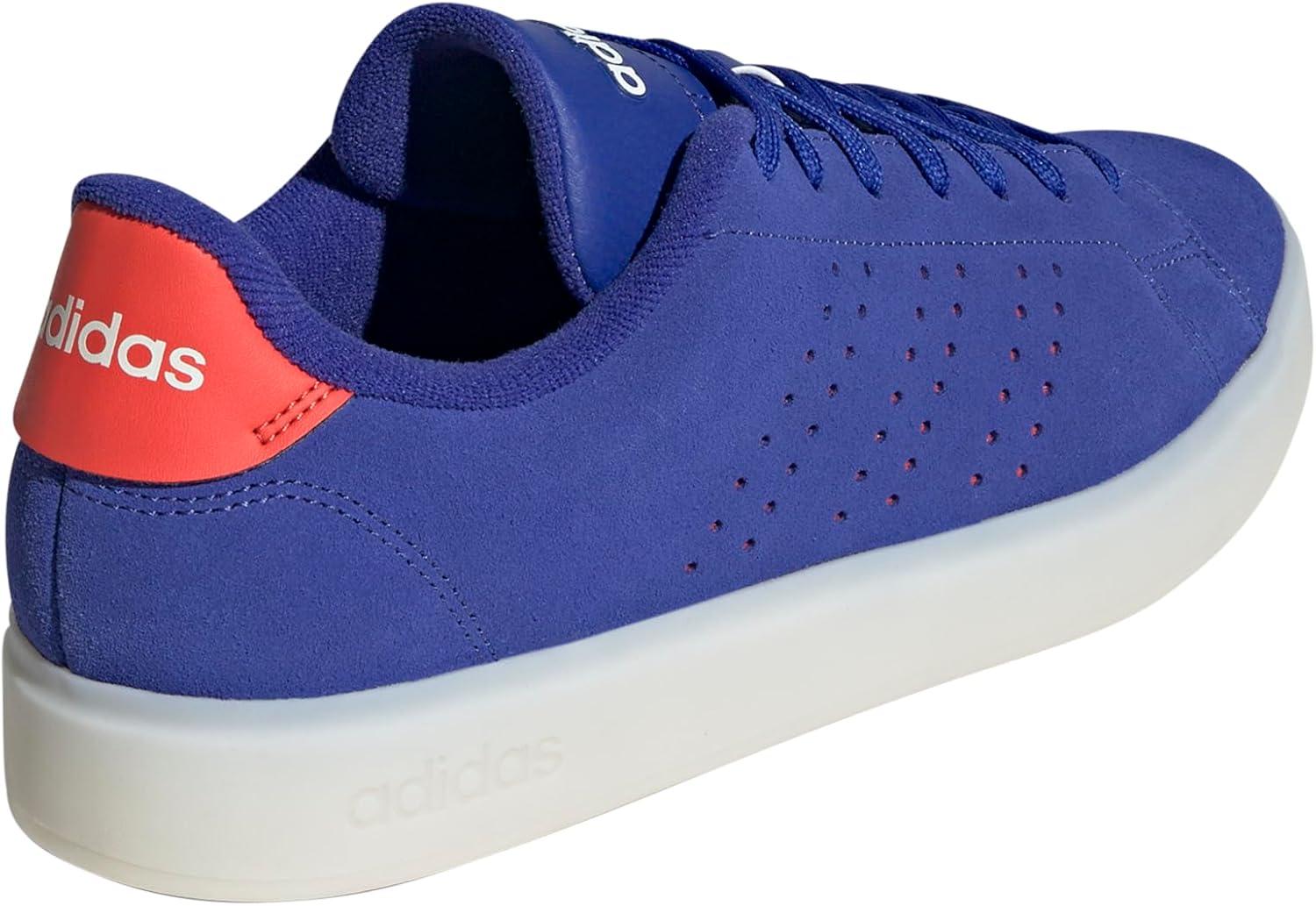 imageadidas Mens Advantage 20 Tennis ShoesSemi Lucid BlueBright RedOff White