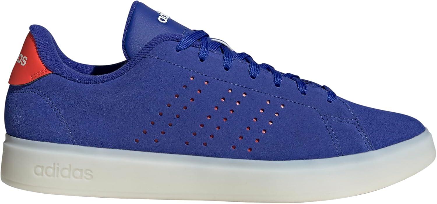 imageadidas Mens Advantage 20 Tennis ShoesSemi Lucid BlueBright RedOff White