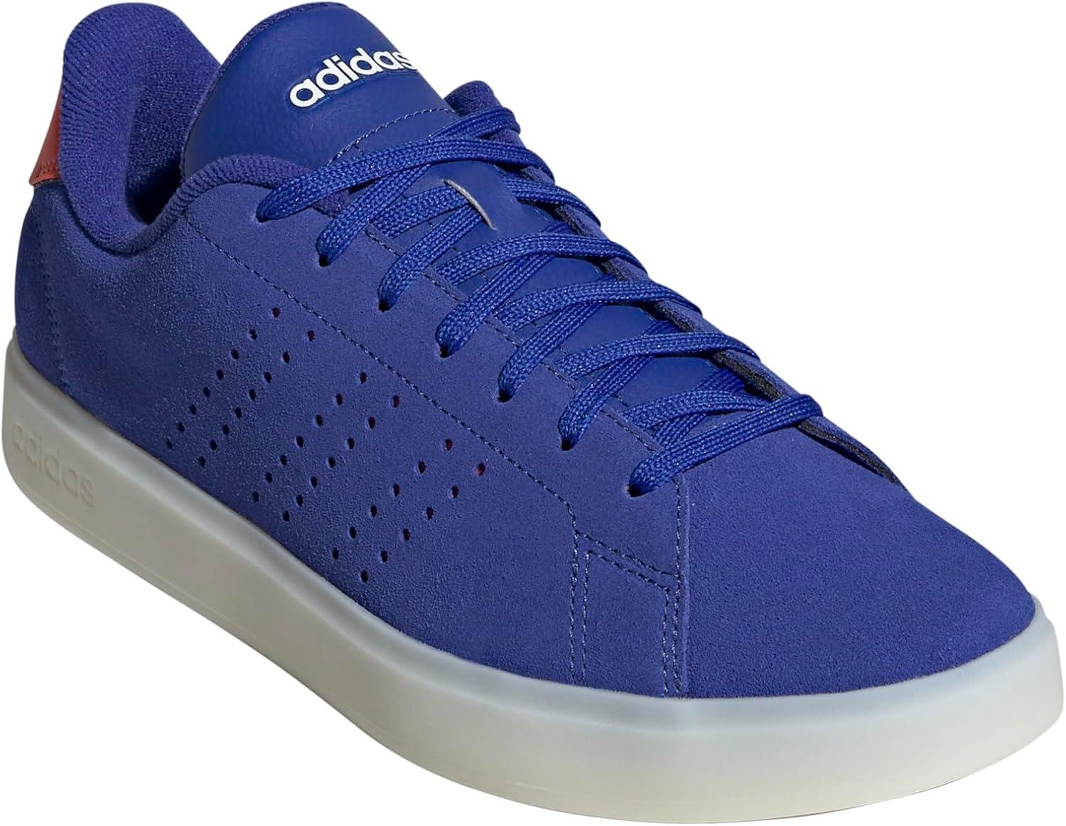 imageadidas Mens Advantage 20 Tennis ShoesSemi Lucid BlueBright RedOff White