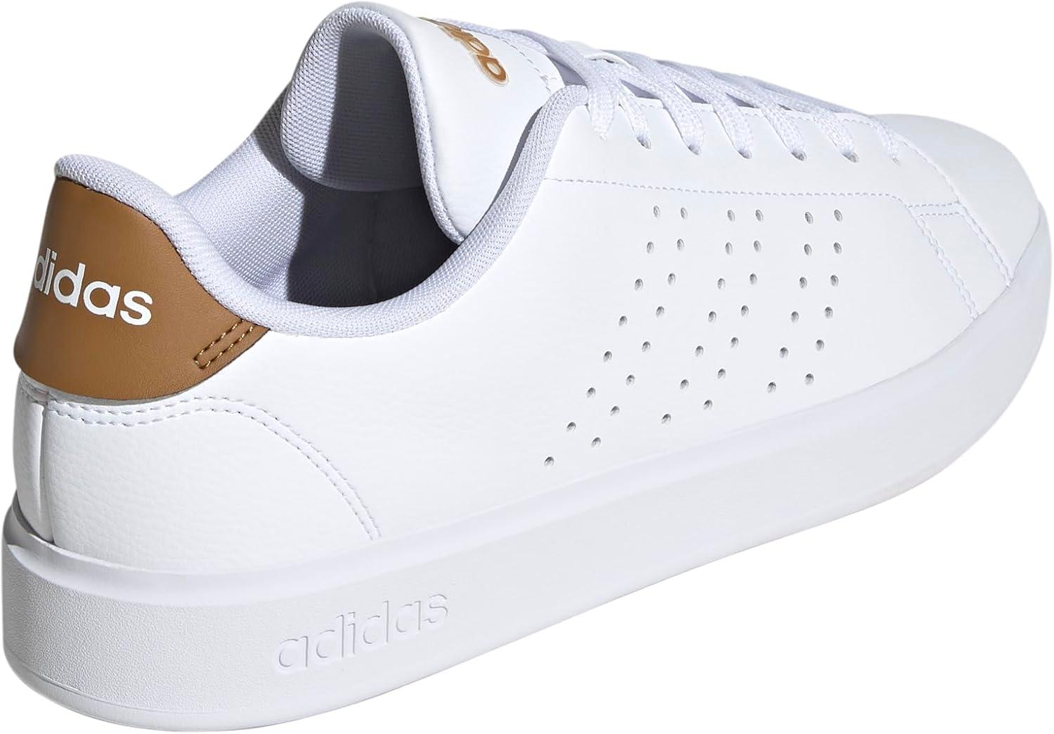 imageadidas Mens Advantage 20 Tennis ShoesWhiteWhiteBronze Strata