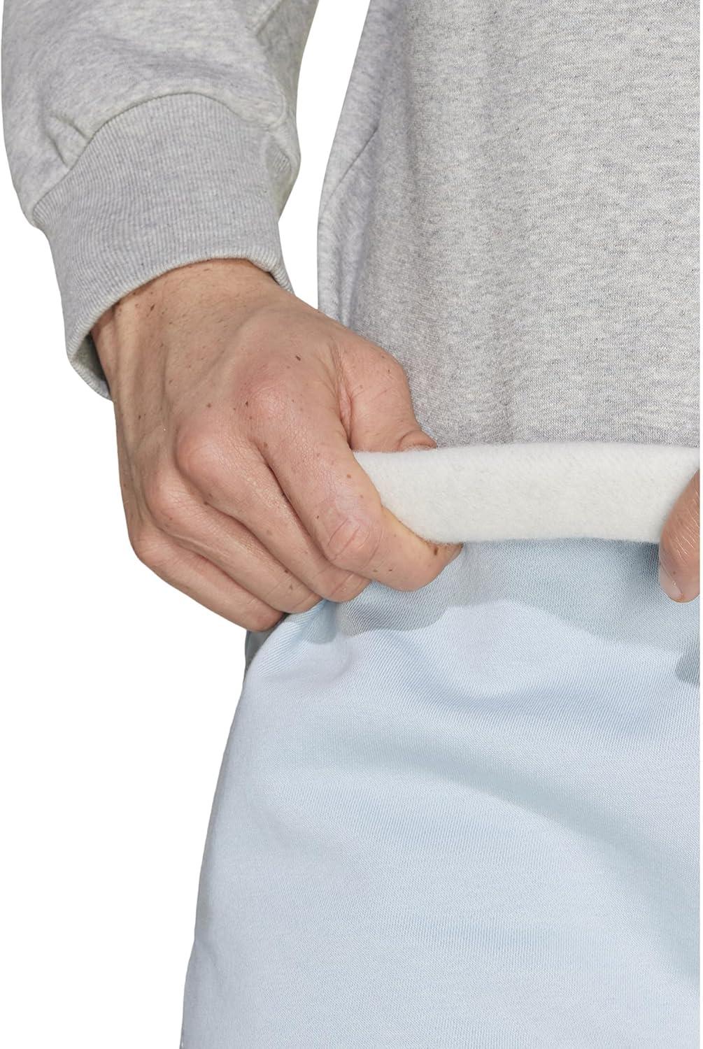 imageadidas Mens All Szn Fleece QuarterZip Crewneck SwearshirtMedium Grey Heather