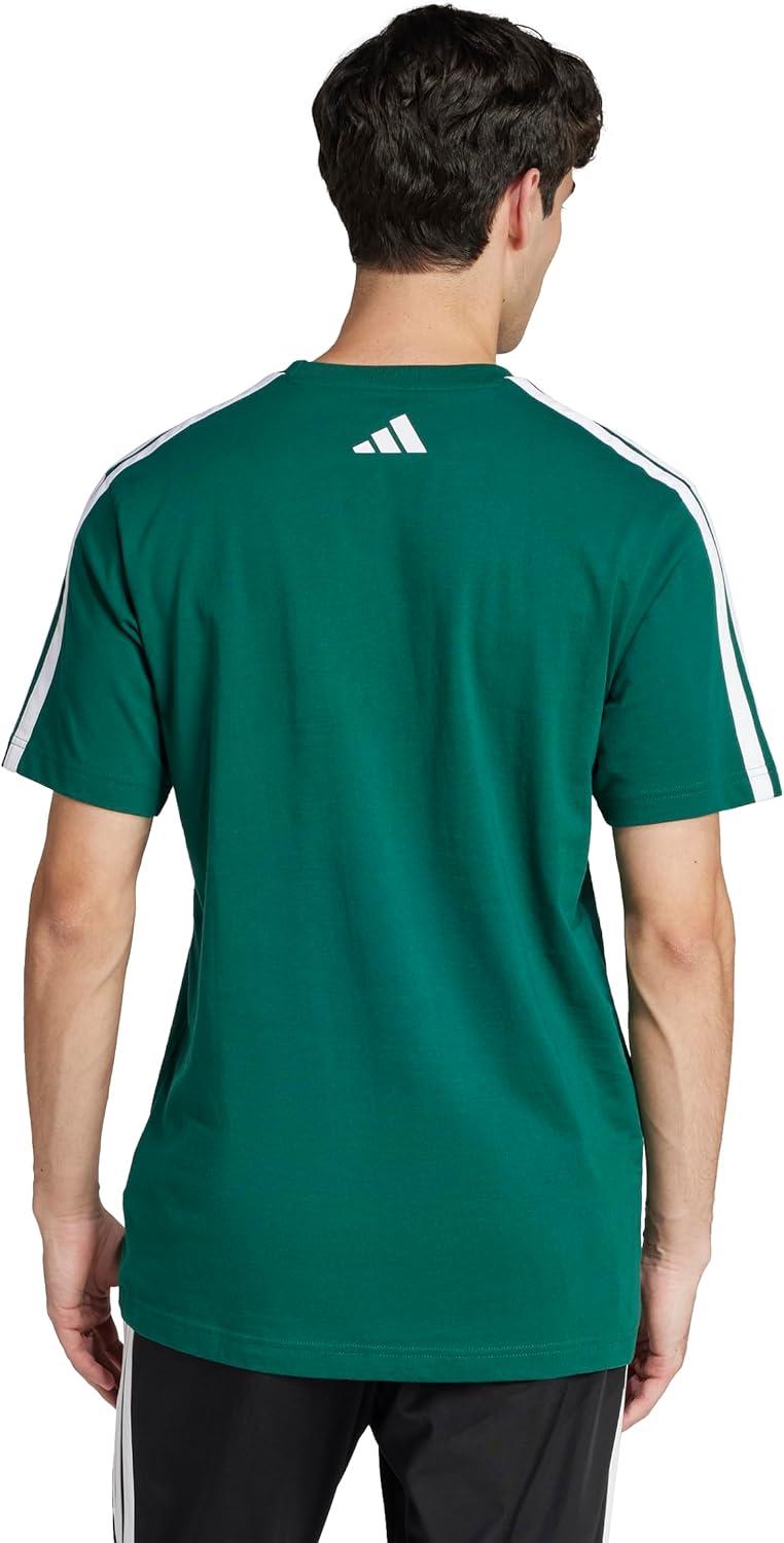 imageadidas Mens Codes Collegiate Linear Graphic TShirtCollegiate Green