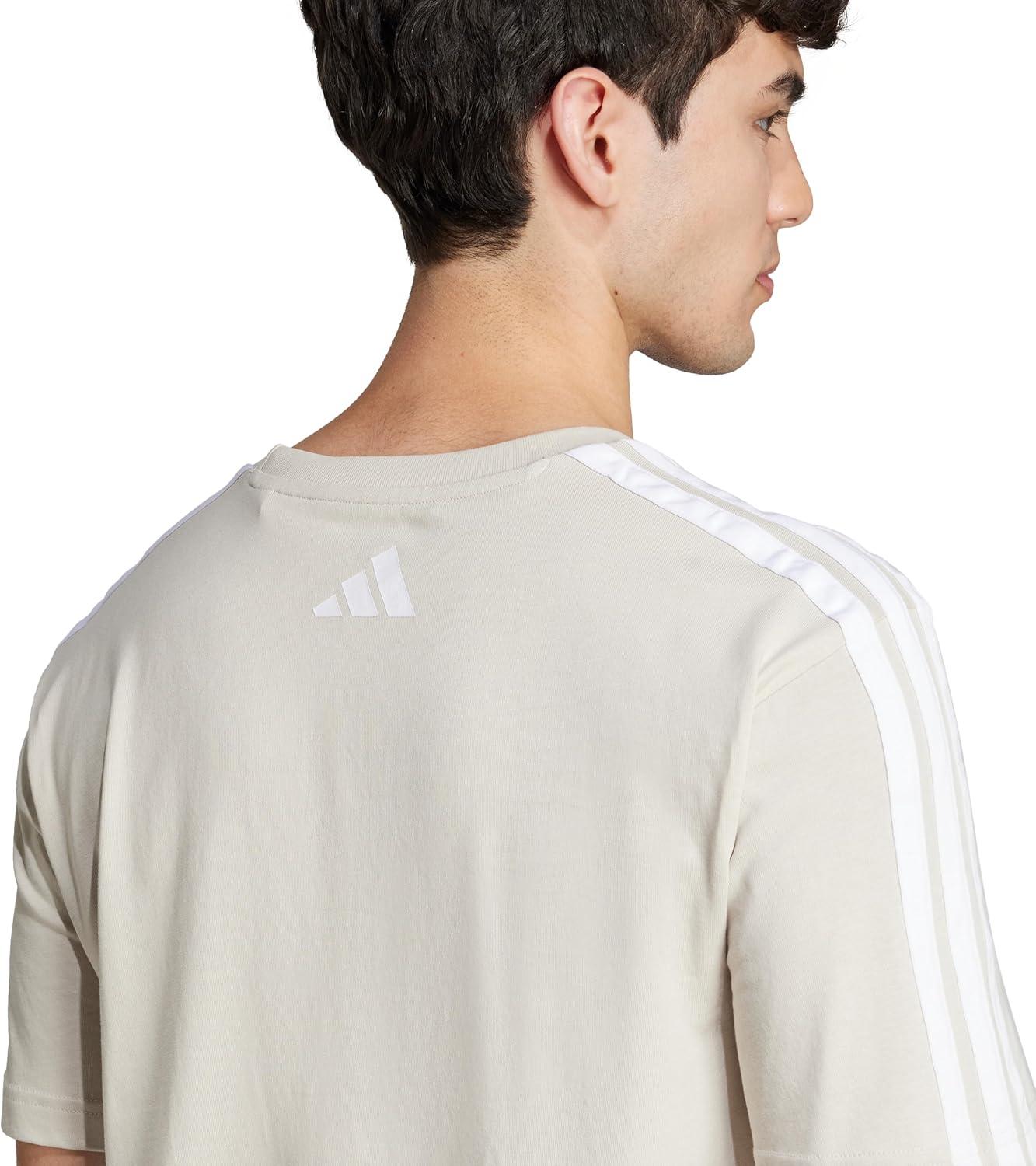imageadidas Mens Codes Collegiate Linear Graphic TShirtWonder Alumina