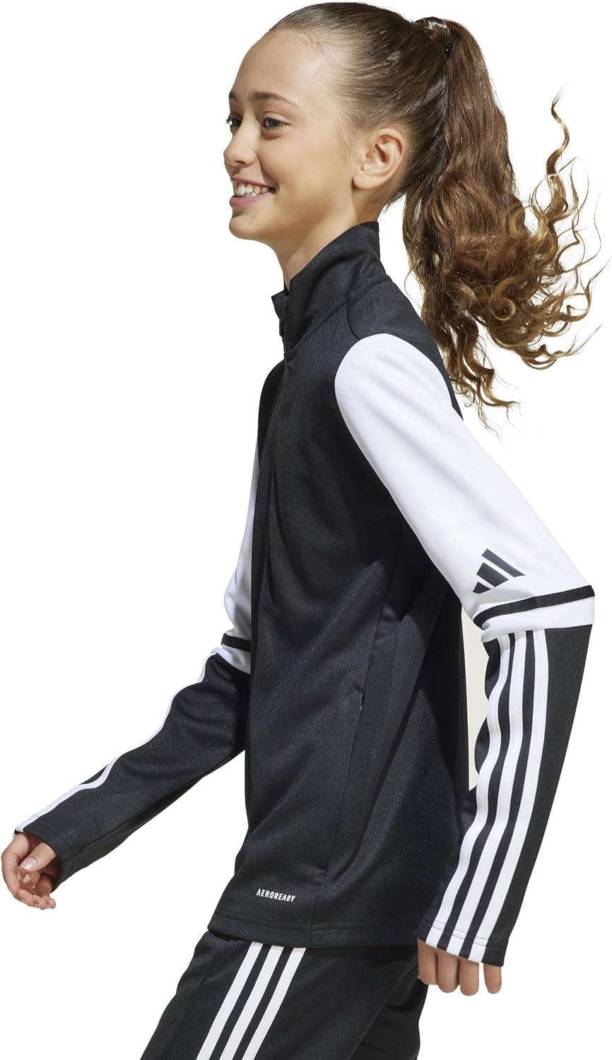 imageadidas Mens Designed for Training 3Stripes TShirtBlackWhite