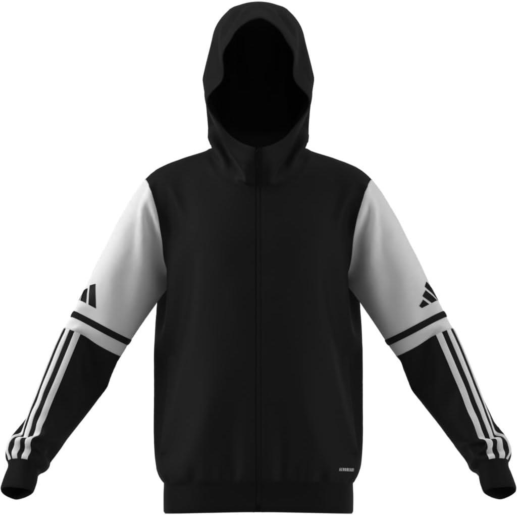 imageadidas Mens Designed for Training 3Stripes TShirtBlackWhite