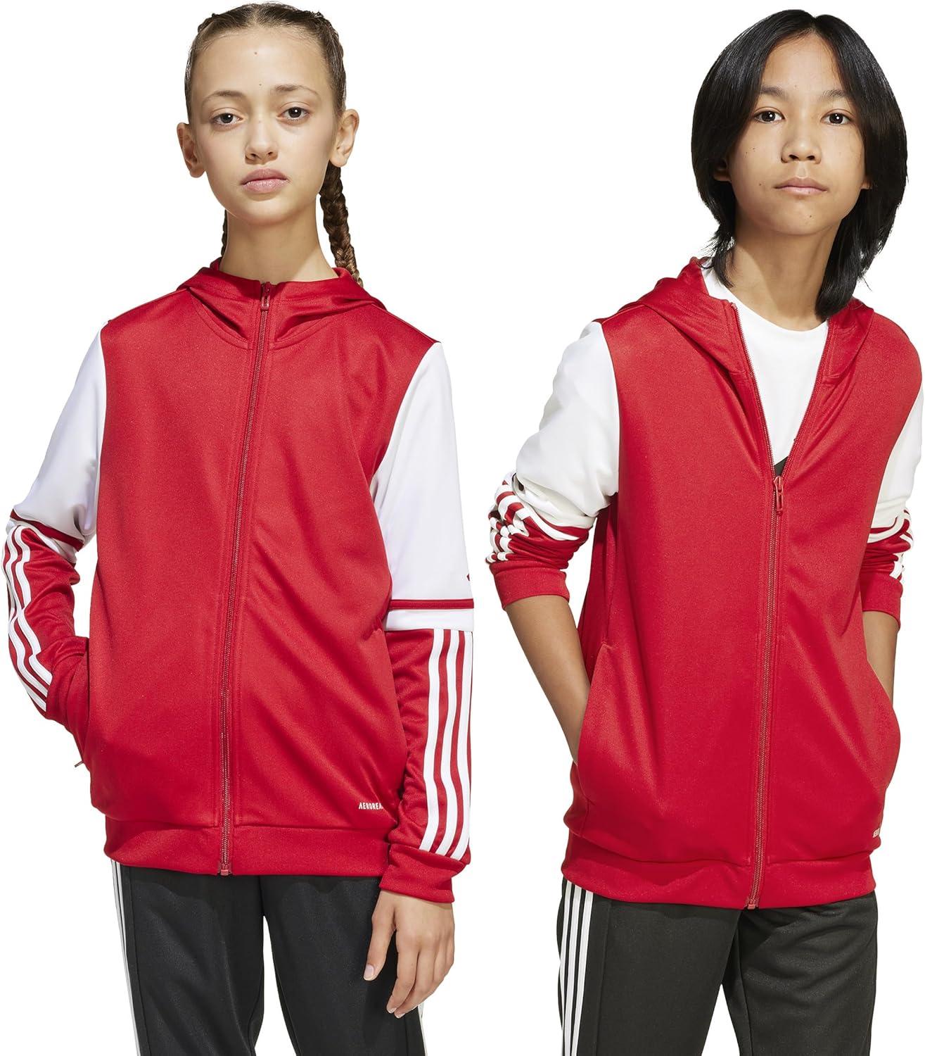 imageadidas Mens Designed for Training 3Stripes TShirtTeam Power RedWhite