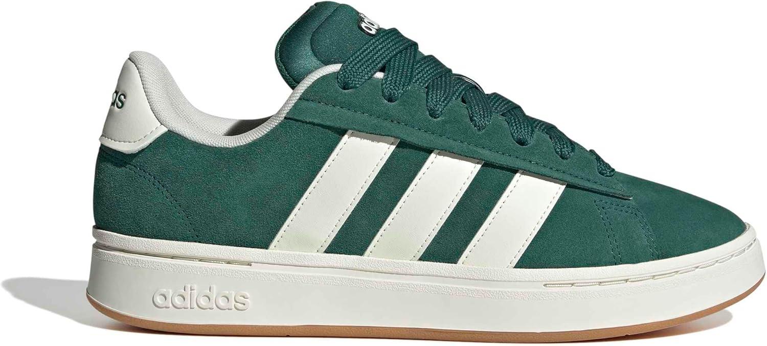 imageadidas Mens Grand Court Alpha ShoesCollegiate GreenOff WhiteGum