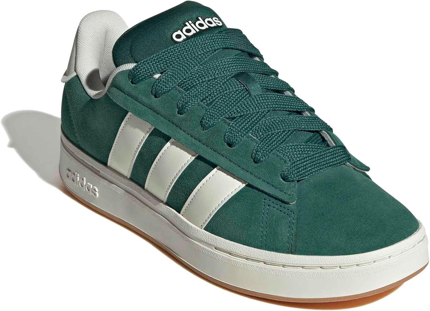 imageadidas Mens Grand Court Alpha ShoesCollegiate GreenOff WhiteGum