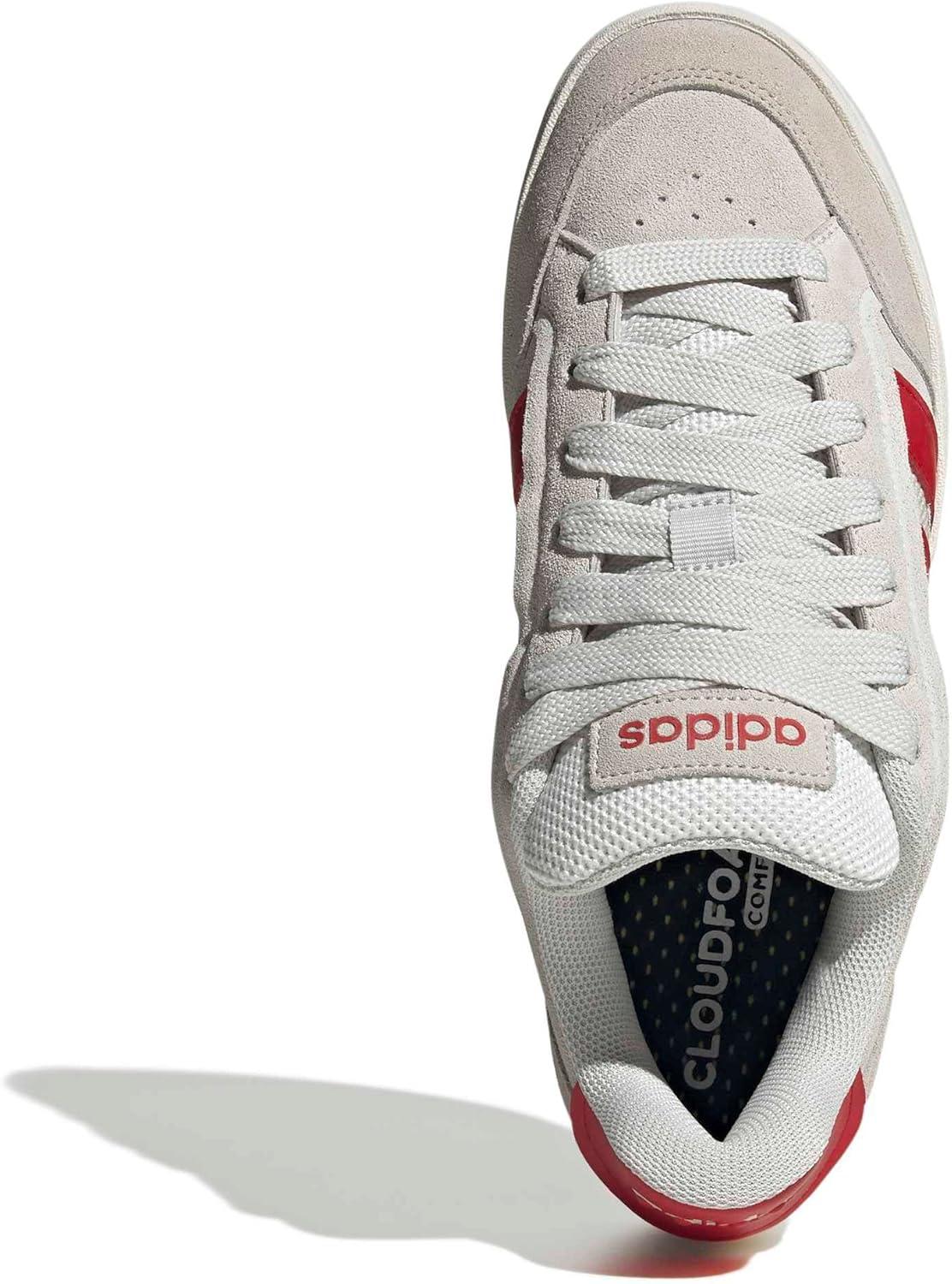 imageadidas Mens Grand Court Alpha ShoesCrystal WhiteBetter ScarletOff White