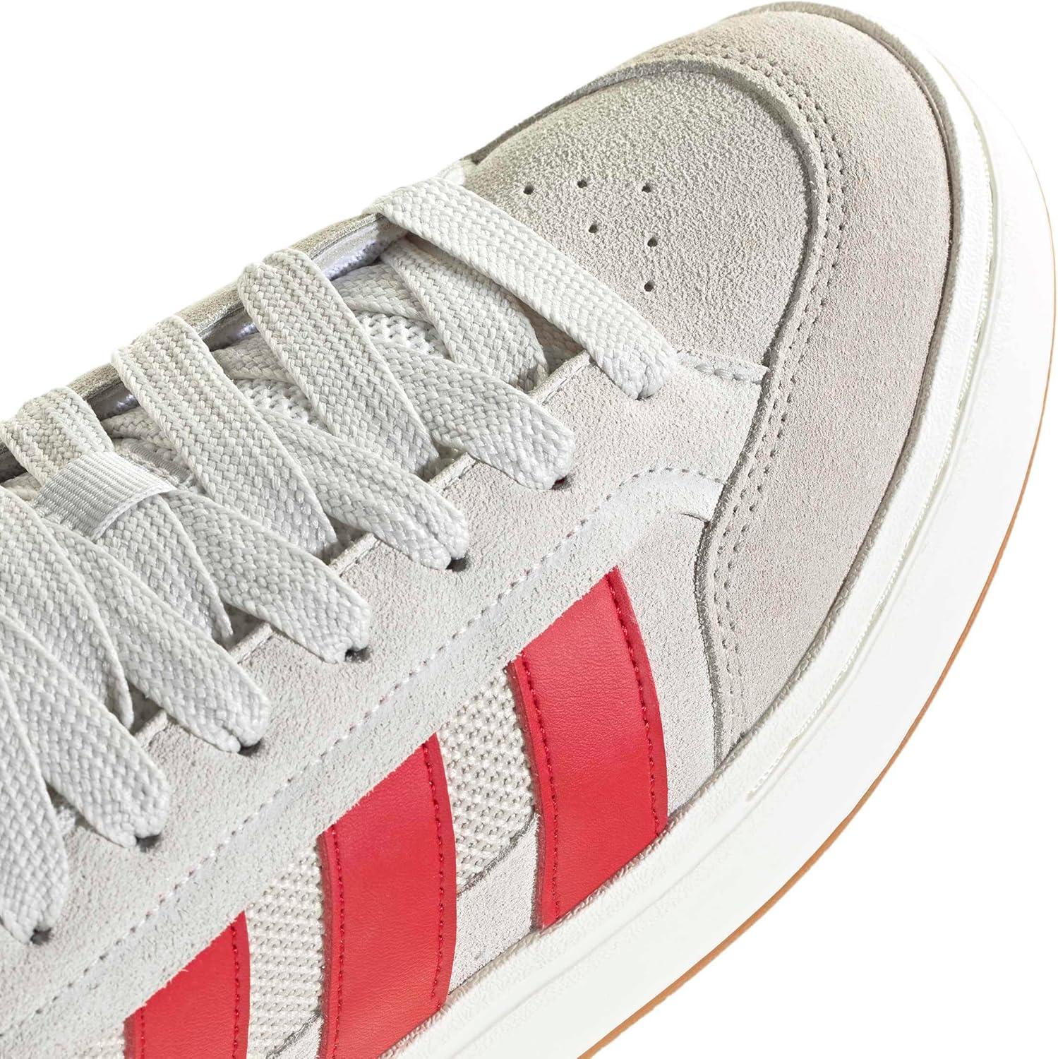 imageadidas Mens Grand Court Alpha ShoesCrystal WhiteBetter ScarletOff White