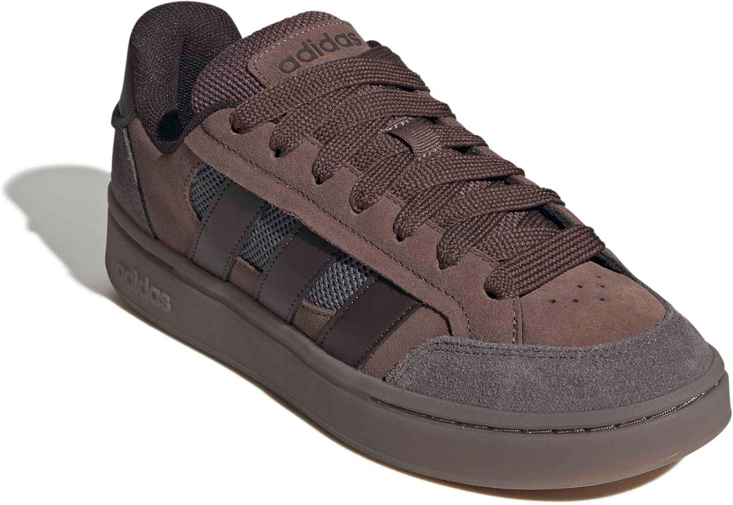 imageadidas Mens Grand Court Alpha ShoesEarth StrataCharcoal