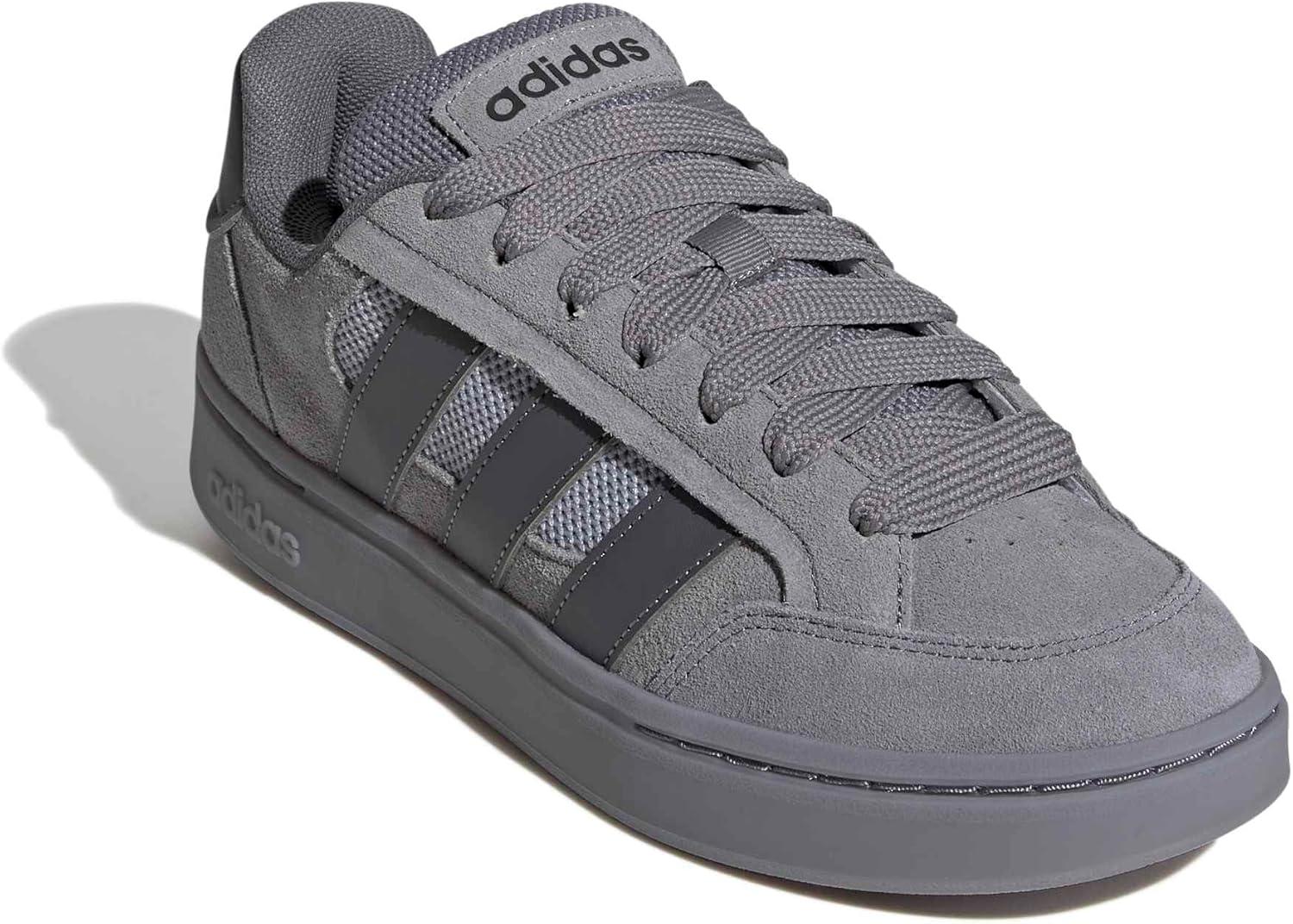 imageadidas Mens Grand Court Alpha ShoesGreyGreyHalo Silver