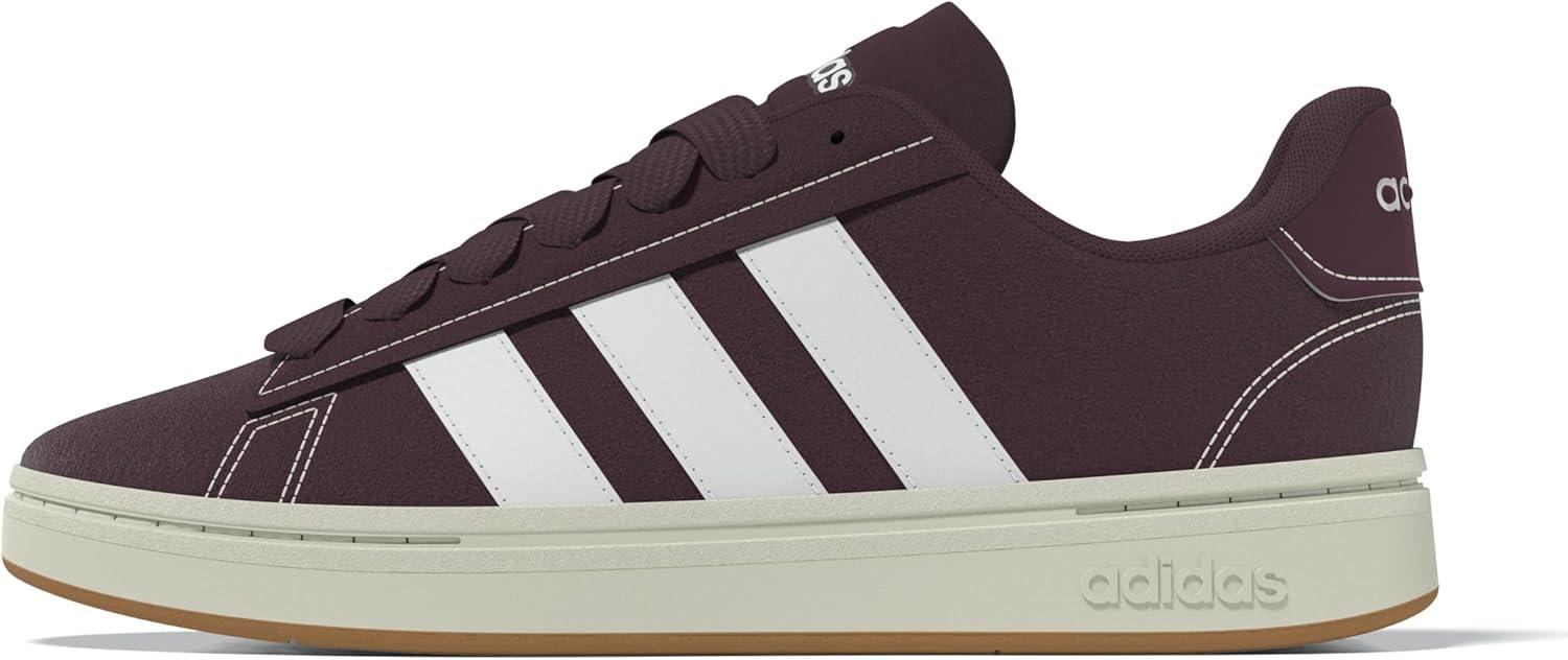 imageadidas Mens Grand Court Alpha ShoesMaroonWhiteGum