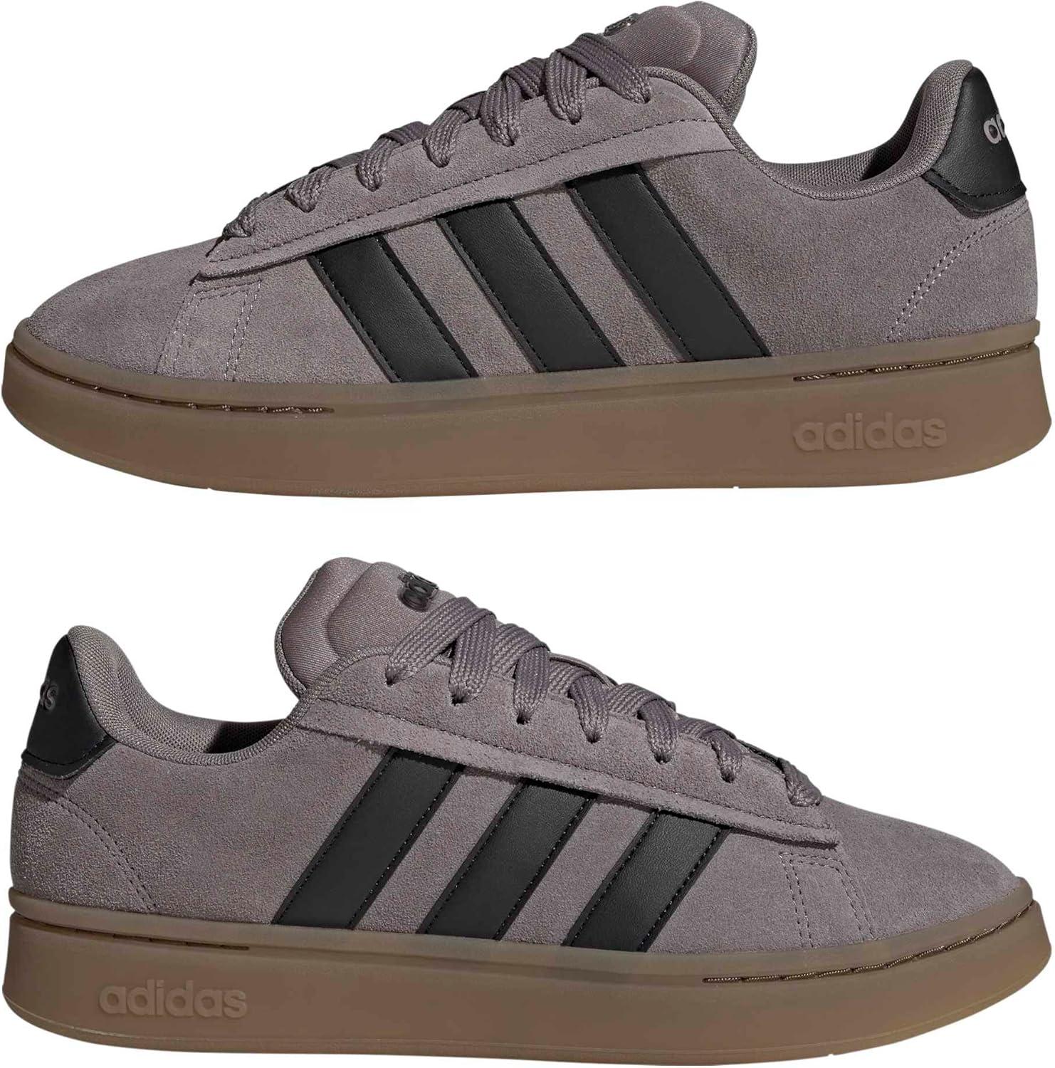 imageadidas Mens Grand Court Alpha ShoesTaupe OxideBlackGum