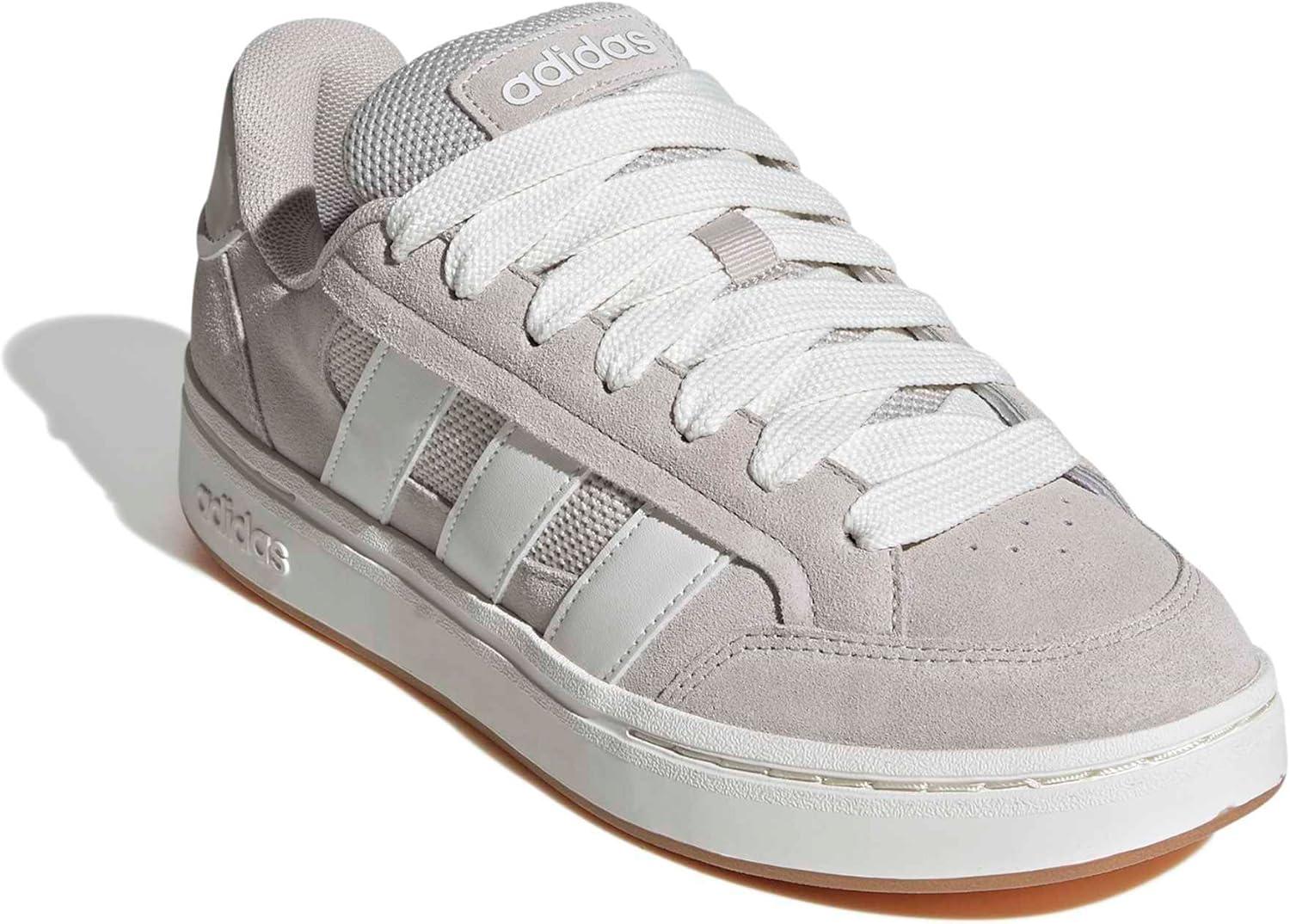 imageadidas Mens Grand Court Alpha ShoesWonder AluminaWhiteGum
