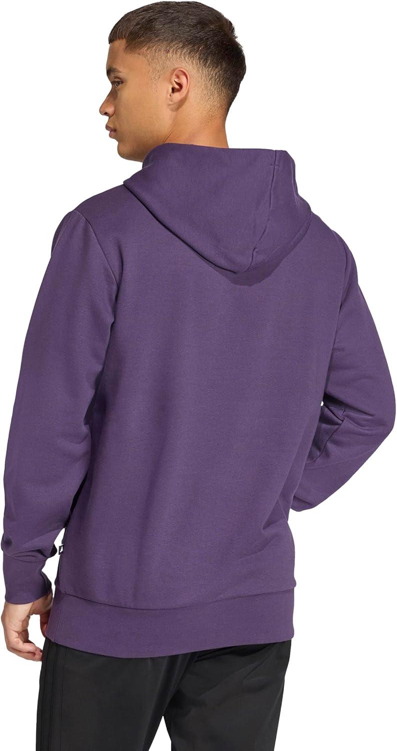 imageadidas Mens Holiday Metallic Graphic HoodieAurora Plum