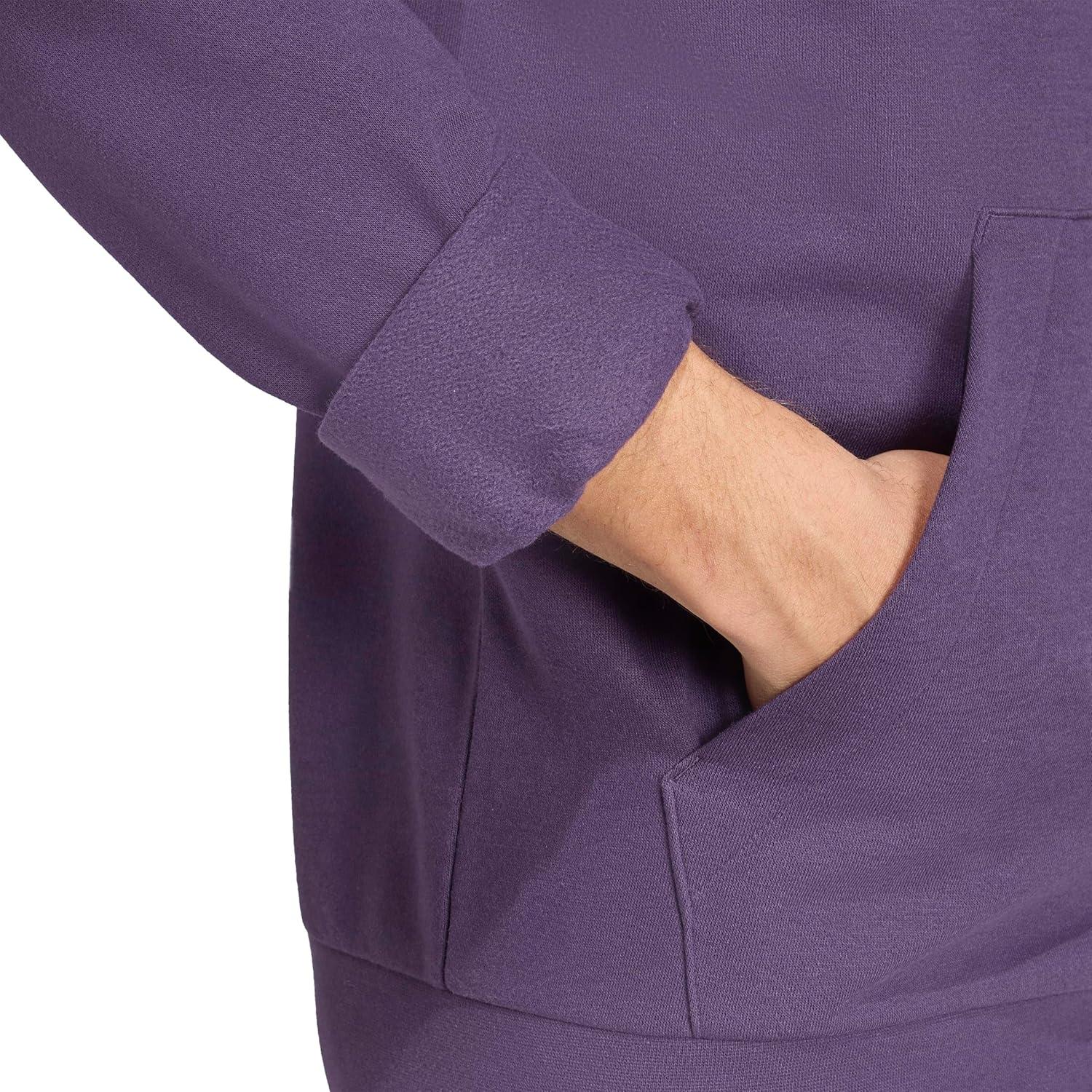 imageadidas Mens Holiday Metallic Graphic HoodieAurora Plum