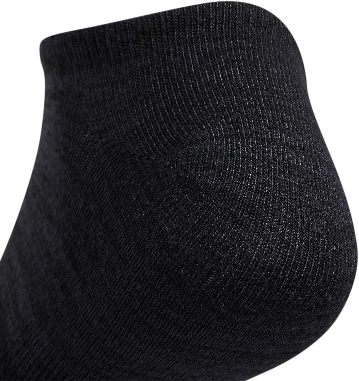 imageadidas Mens Superlite No Show Socks 6Pair Pack Low Profile Below AnkleBlackNight Grey20