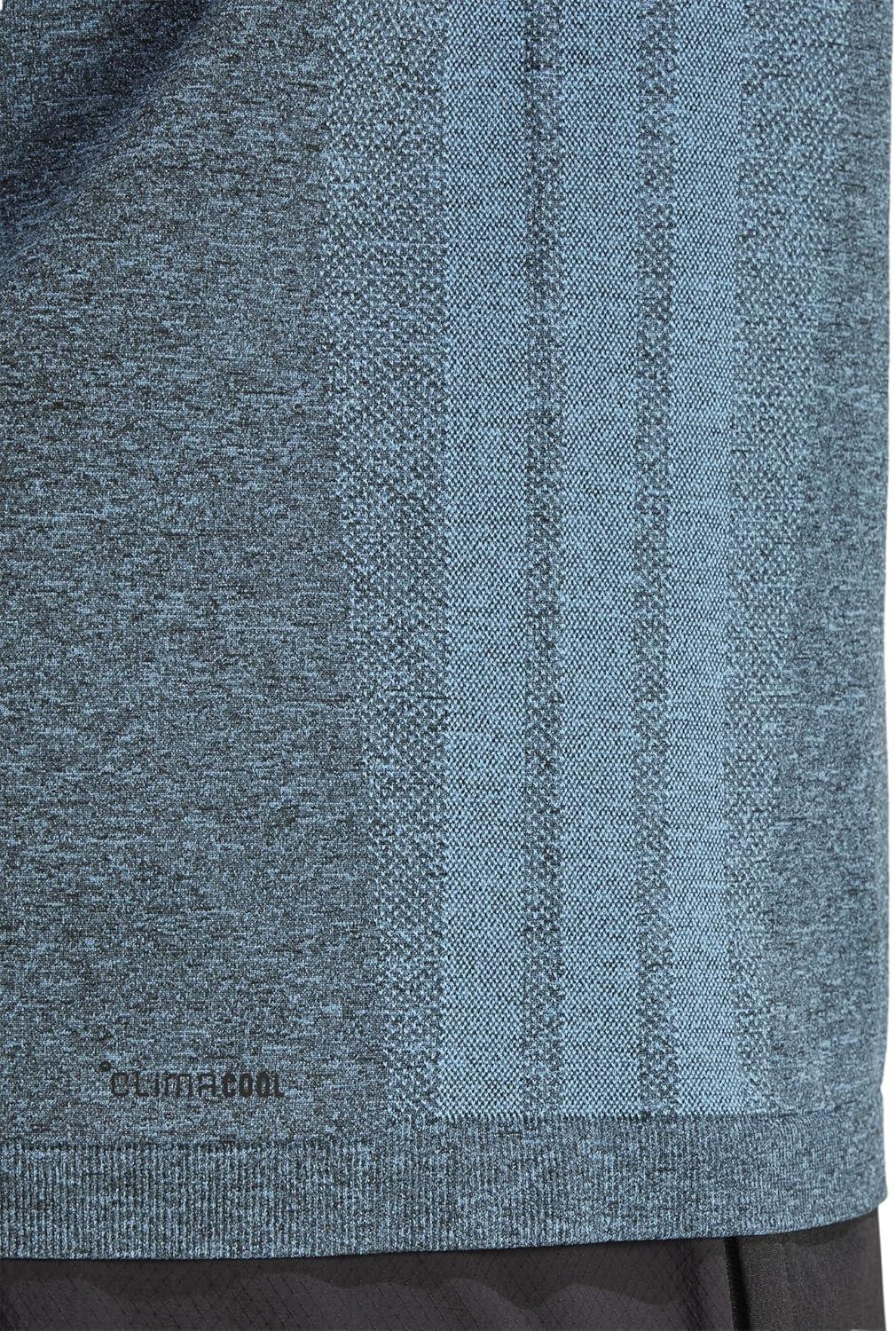 imageadidas Mens Train Essentials Structure Crew Neck Short Sleeve Casual Tops Casual  GreenSemi Blue BurstGrey