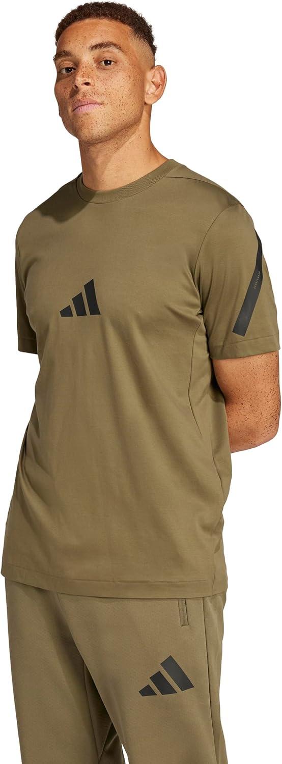 imageadidas Mens ZNE TShirtOlive Strata
