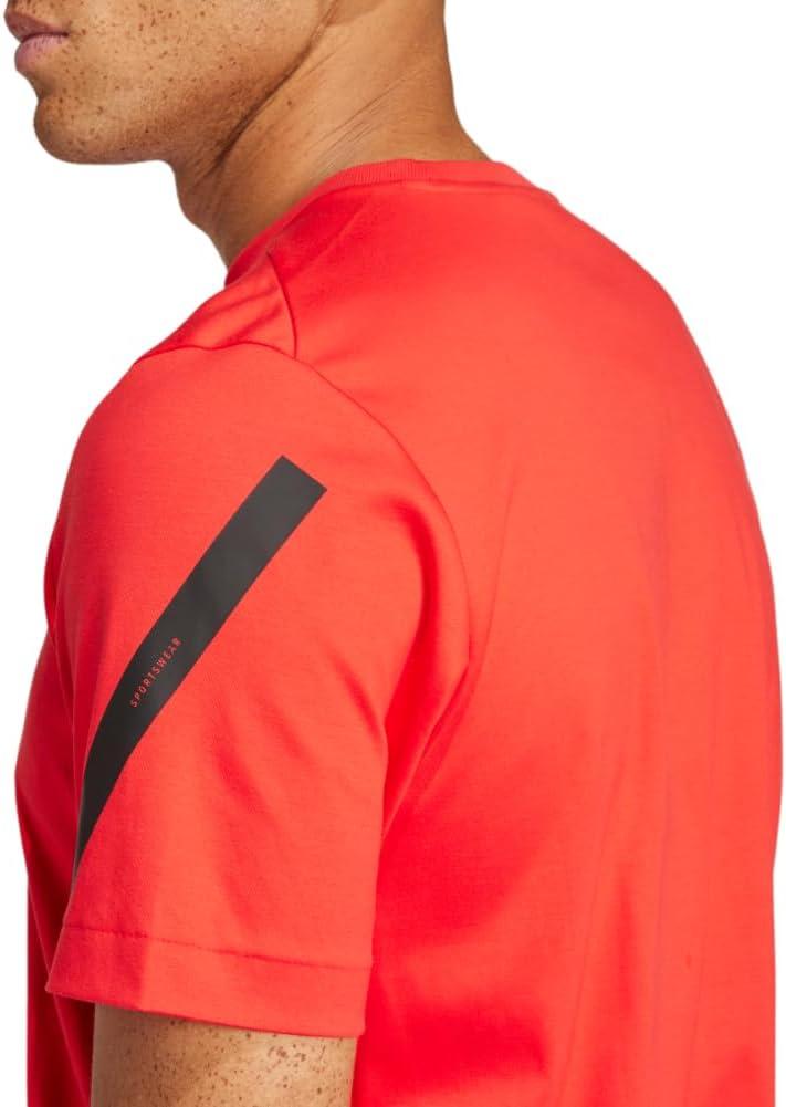 imageadidas Mens ZNE TShirtPure Ruby