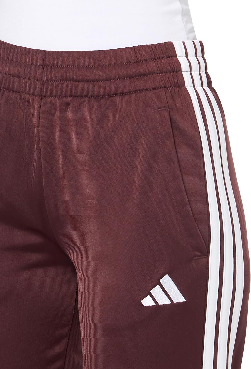 imageadidas Originals Womens Tricot 3Stripes Track PantsAurora RubyWhite