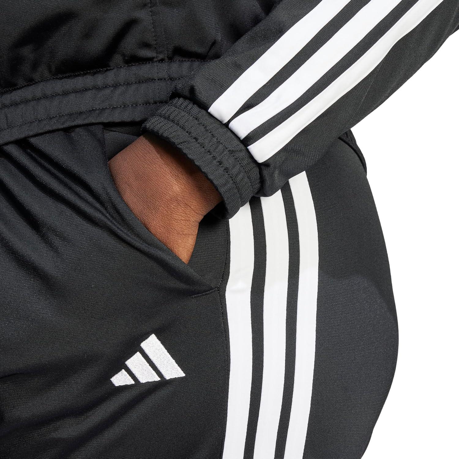 imageadidas Originals Womens Tricot 3Stripes Track PantsBlackWhite