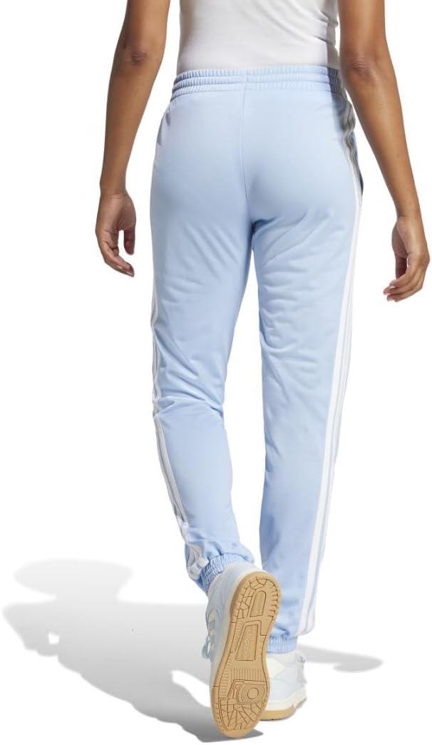 imageadidas Originals Womens Tricot 3Stripes Track PantsBlueWhite