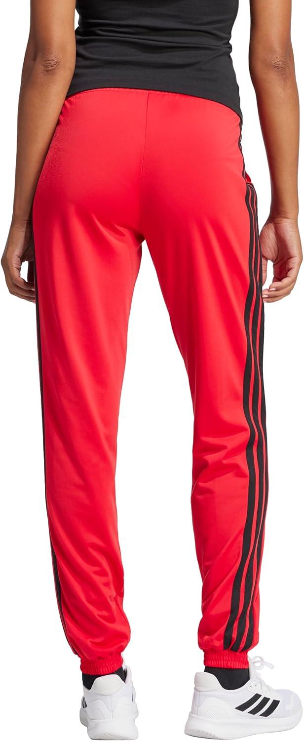 imageadidas Originals Womens Tricot 3Stripes Track PantsPure RubyBlack