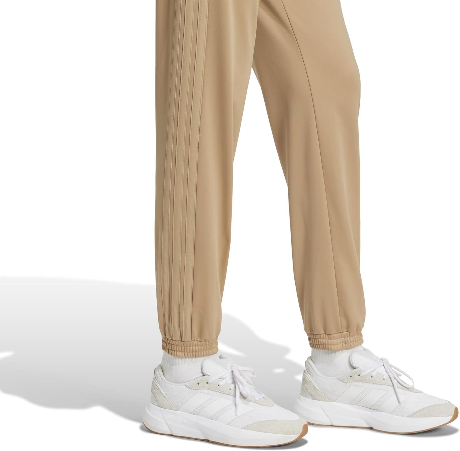 imageadidas Originals Womens Tricot 3Stripes Track PantsWarm Sandstone